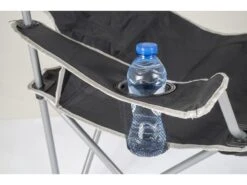 Camp Gear Stoel Opvouwbaar Zwart -TrailNest Winkel 2 3 camp gear stoel opvouwbaar zwart