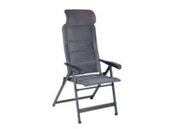 Crespo Kampeer Standen Stoel Ap-240 Air-deluxe Compact Grijs Kleur 86