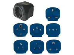 Brennenstuhl Reisstekkers Luxe 7 Adapters