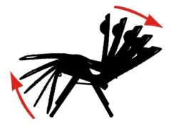 Crespo Kampeer Relax Stoel Al-232 Deluxe Donker Grijs Kleur 40 -TrailNest Winkel 54 3 crespo kampeer relax stoel al 232 deluxe donker grijs kleur 40 1104920