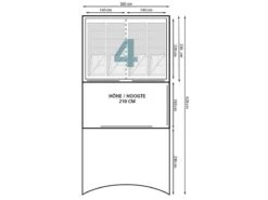 Eurotrail Opblaastent Georgia BTC Air -TrailNest Winkel 58 3 eurotrail opblaastent georgia btc air plattegrond ette1136 2701