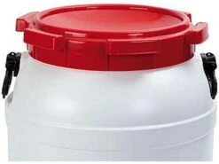 Waterkluis Vat 54 Liter Water En Luchtdicht Wit/rood 9 Waterkluis Vat 54 Liter Water En Luchtdicht Wit/rood -TrailNest Winkel 64 3 waterkluis vat 54 liter water en luchtdicht wit rood handvaten