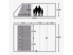 Dometic Opblaasbare Familie Tent Ftt Rarotonga 601 -TrailNest Winkel 8 2 dometic opblaasbare familie tent ftt rarotonga 601 9120001466