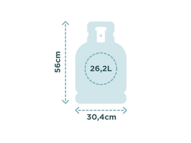 Primagaz 10,5 Kilogram Stalen Gasfles 4 Primagaz 10,5 Kilogram Stalen Gasfles - Afbeelding 2
