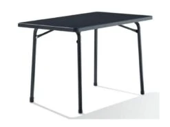 Sieger (camping) Tafel 140 X 90 Cm D.grijs Leisteen Decor.
