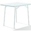 Sieger (camping) Tafel 80 X 60 Cm Wit. -TrailNest Winkel sieger campingtafel 80x60 wit 110 w
